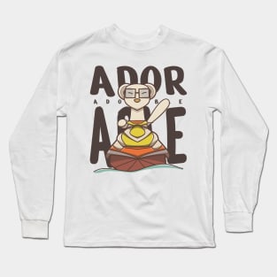 Cute Animal Character Long Sleeve T-Shirt